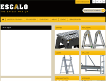 Tablet Screenshot of escalo.com